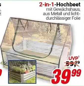 CENTERSHOP 2-in-1-Hochbeet Angebot