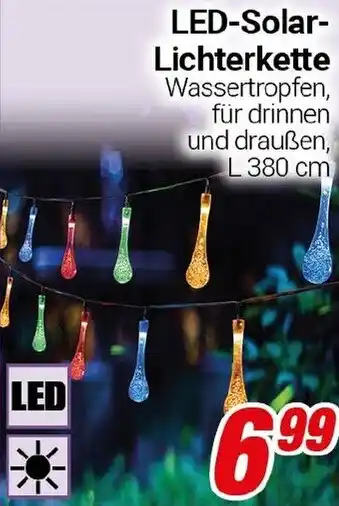 CENTERSHOP LED-Solar Lichterkette Angebot