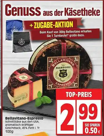 Edeka Bellavitano-espresso Angebot