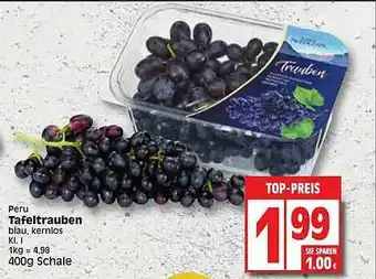 Edeka Peru Tafeltrauben Angebot