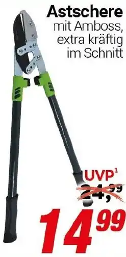 CENTERSHOP Astschere Angebot