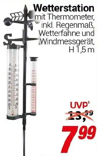 CENTERSHOP Wetterstation Angebot