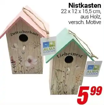 CENTERSHOP Nistkasten Angebot