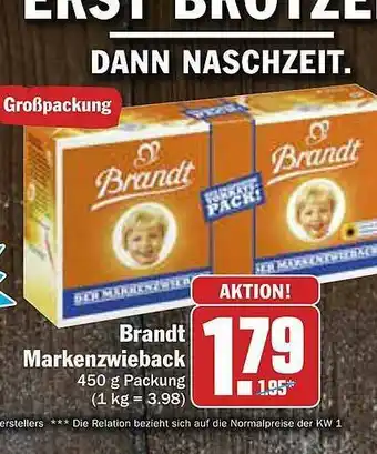 AEZ Brandt Markenzwieback Angebot