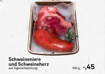 AEZ Schweineniere Und Schweineherz Angebot