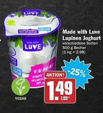 AEZ Made With Luve Lupinen Joghurt Angebot