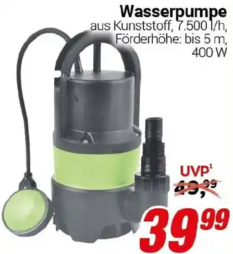 CENTERSHOP Wasserpumpe Angebot