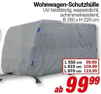 CENTERSHOP Wohnwagen-Schutzhülle Angebot