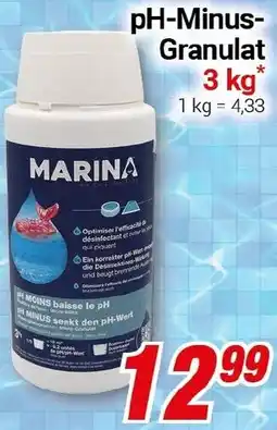 CENTERSHOP pH-Minus Granulat Angebot