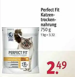 Rossmann Perfect Fit Katzentrockennahrung Angebot