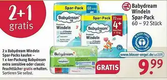 Rossmann Babydream Windeln Spar-pack Angebot