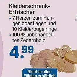 Rossmann Kleiderschrank Erfrischer Angebot