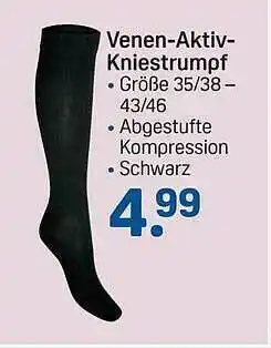 Rossmann Venen-aktiv-kniestrumpf Angebot