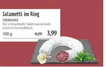 Superbiomarkt Salametti Im Ring Chiemgauer Angebot