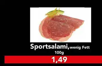 CAP Markt Sportsalami Angebot