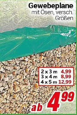 CENTERSHOP Gewebeplane Angebot