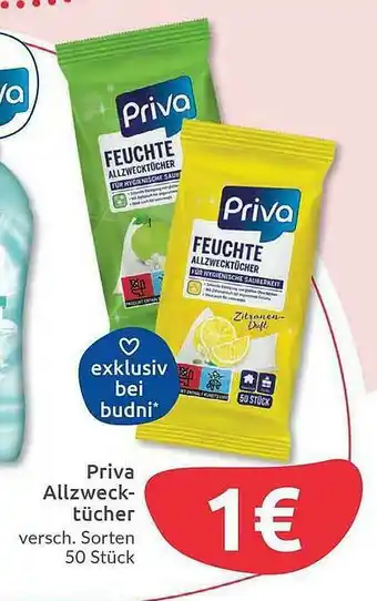 Budni Priva Allzwecktücher Angebot