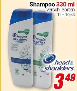 CENTERSHOP head& houlders Shampoo Angebot