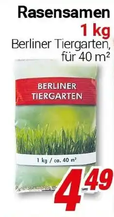 CENTERSHOP Rasensamen Angebot