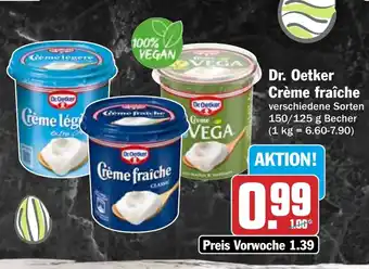 HIT Dr. Oetker Crème fraîche Angebot