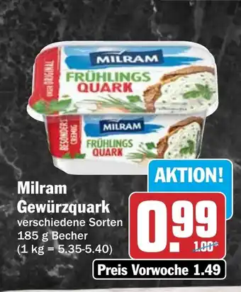 HIT Milram Gewürzquark Angebot