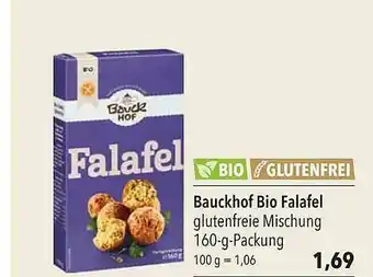 CITTI Markt Glutenfrei Bauckhof Bio Falafel Angebot