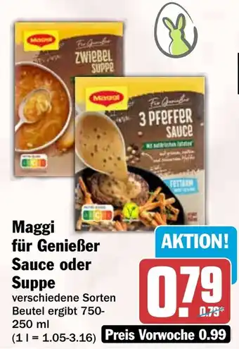 HIT Maggi für Genießer Sauce oder Suppe Angebot