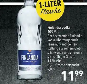 CITTI Markt Finlandia Vodka Angebot