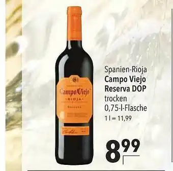 CITTI Markt Campo Viejo Reserva Dop Angebot