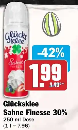 HIT Glücksklee Sahne Finesse 30% Angebot