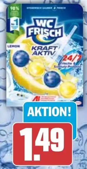 HIT WC Frisch Kraft-Aktiv oder WC Reiniger Gel Angebot