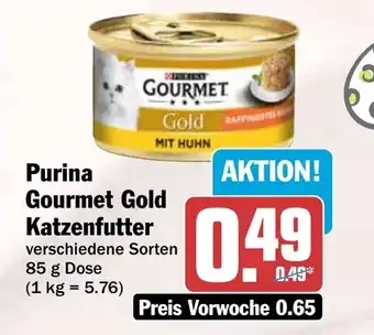 HIT Purina Gourmet Gold Katzenfutter Angebot
