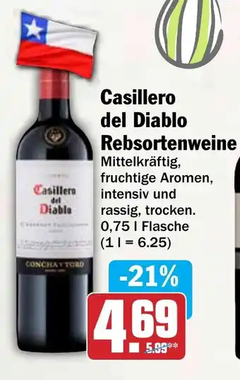 HIT Casillero del Diablo Rebsortenweine Angebot