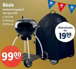 Getränke Hoffmann Rösle Holzkohle Kugelgrill No.1 Sport F50 Angebot