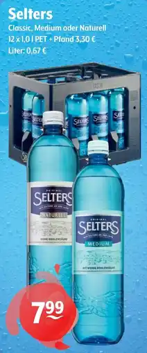 Getränke Hoffmann Selters Classic, Medium oder Naturell Angebot