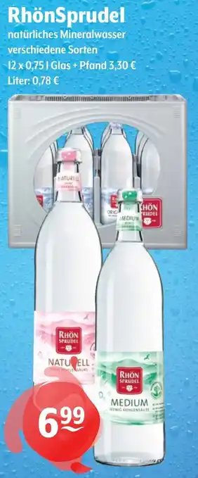 Getränke Hoffmann RhönSprudel natürliches Mineralwasser Angebot