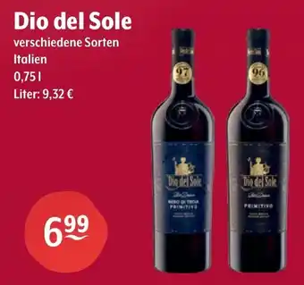 Getränke Hoffmann Dio del Sole Angebot