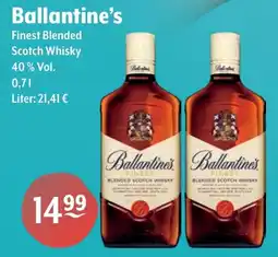 Getränke Hoffmann Ballantine's Finest Blended Scotch Whisky Angebot