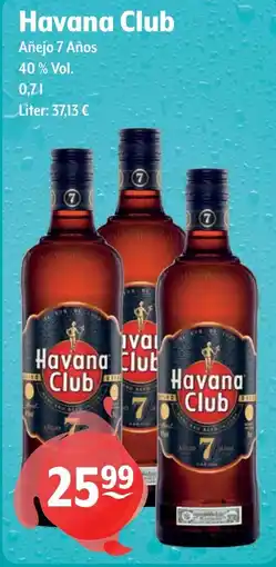 Getränke Hoffmann Havana Club Añejo 7 Años Angebot