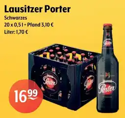 Getränke Hoffmann Lausitzer Porter Schwarzes Angebot