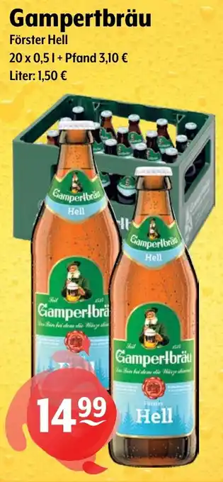 Getränke Hoffmann Gampertbräu Förster Hell Angebot