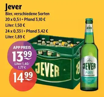 Getränke Hoffmann Jever Bier Angebot