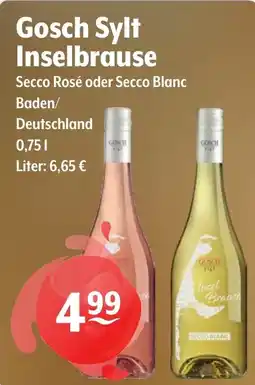 Getränke Hoffmann Gosch Sylt Inselbrause Angebot