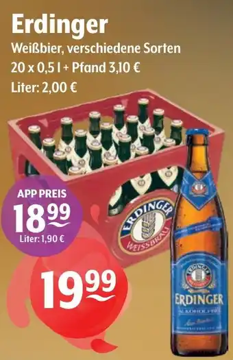 Getränke Hoffmann Erdinger Weißbier Angebot