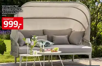 Bauhaus Solo Loungeinsel 'Rope' Angebot