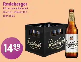 Getränke Hoffmann Radeberger Pilsner oder Alkoholfrei Angebot