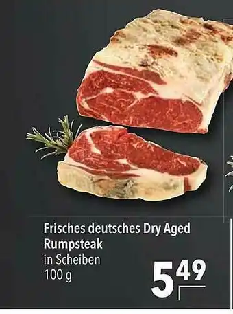 CITTI Markt Frisches Deutsches Dry Aged Rumpsteak Angebot