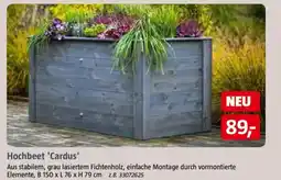Bauhaus Hochbeet 'Cardus' Angebot