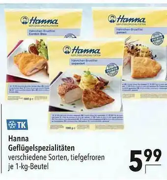 CITTI Markt Hanna Geflügelspezialitäten Angebot