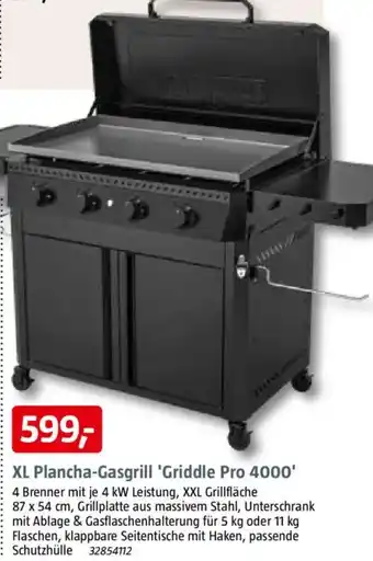 Bauhaus XL Plancha-Gasgrill 'Griddle Pro 4000' Angebot